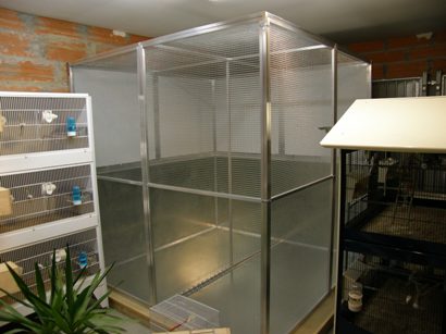 Volière d'intérieur